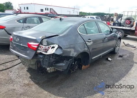 2014 Kia Cadenza Premium from USA, damaged, VIN KNALN4D74E5130965